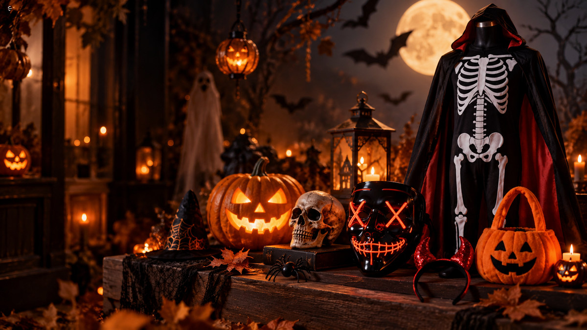 Halloween - disfraces, decoración y accesorios