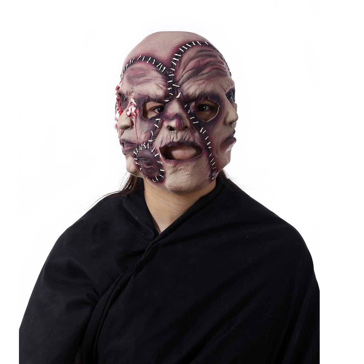 Máscara de Terror de Tres Caras – Halloween · Único