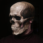 Máscara de Calavera con Boca Móvil – Halloween, Colores y Packs — vista del producto 3