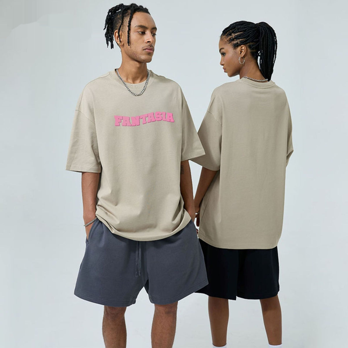 Camiseta Oversize con Estampado Gráfico — vista del producto 1