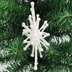 Copo de Nieve 3D para Árbol de Navidad · fotografía de detalle 1