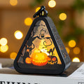 Mini Farol Decorativo de Halloween – 4 Diseños · Calabazas
