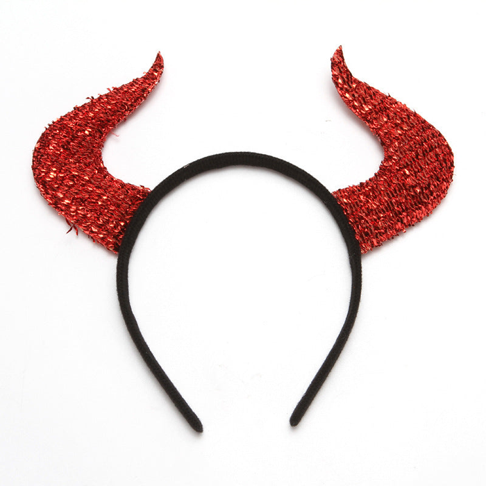 Diadema de Halloween con Cuernos · fotografía de detalle 1