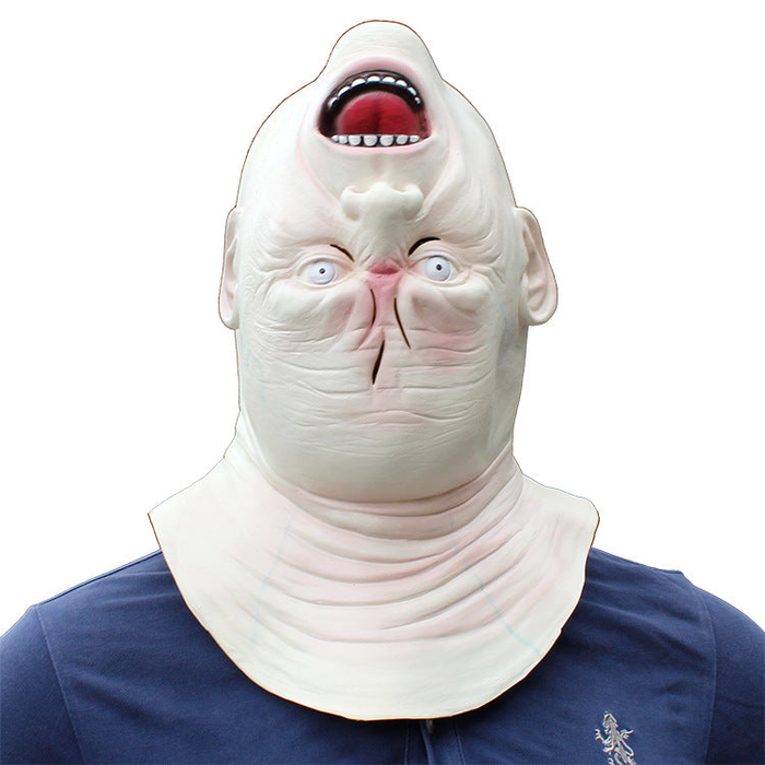 Máscara de Rostro Invertido – Halloween · Único