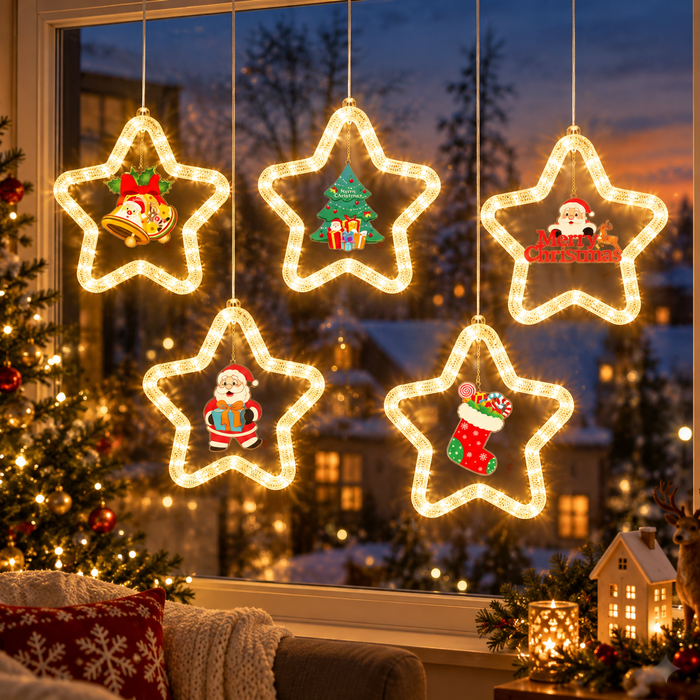 Luz Colgante LED de Navidad – 5 Diseños — vista del producto 1