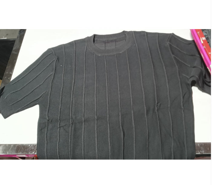 Camiseta Hombre de Punto Fino – 5 Colores · Gris oscuro