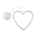 Luz LED Navideña para Ventana – 11 Diseños · Corazón