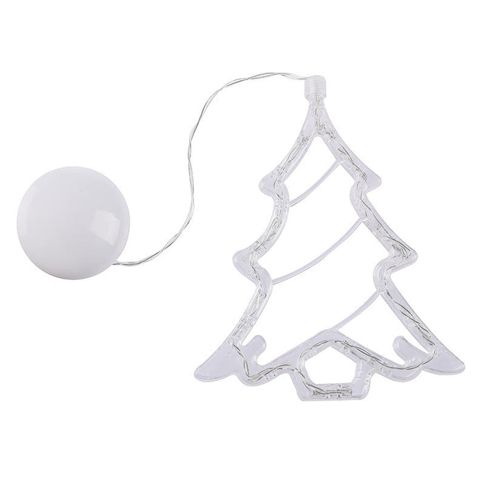 Luz LED Navideña para Ventana – 11 Diseños · Árbol