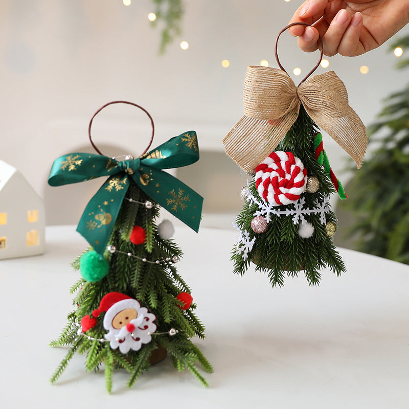 Mini Árbol Decorativo de Navidad 21 cm – 2 Diseños — vista del producto 1