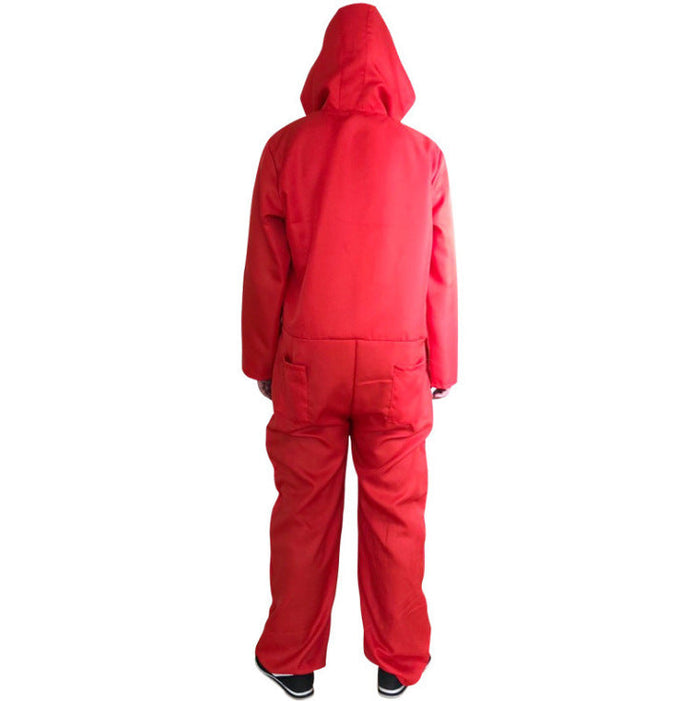 Disfraz de Mono Rojo para Halloween – Mono, Máscara o Conjunto