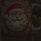 Vídeo silencioso de producto — Taza Navidad 3D Papá Noel 325 ml, siete diseños