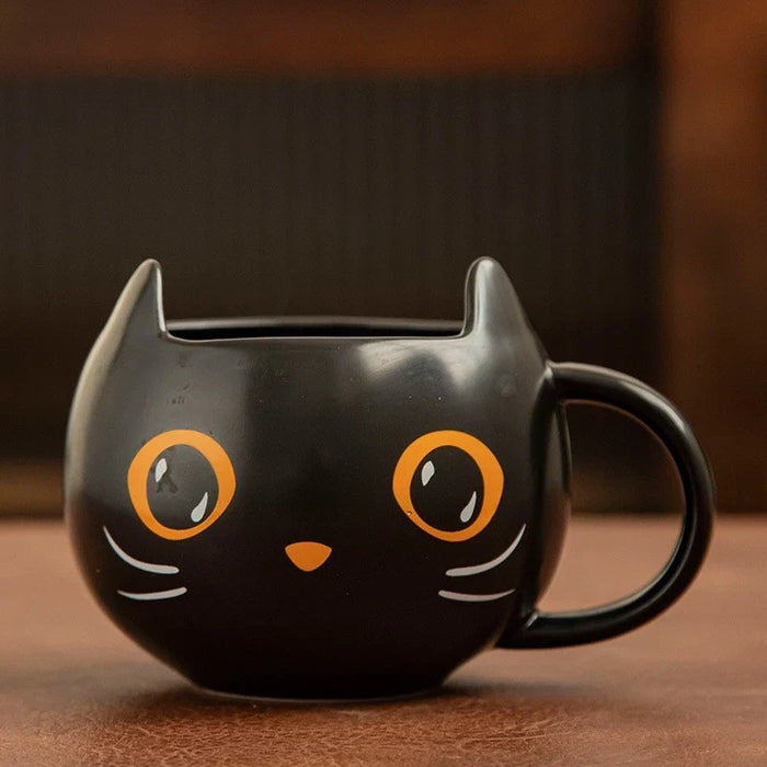Taza Gato Negro – Halloween, 355 ml — vista del producto 2