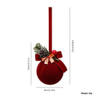 Adornos Navideños Colgantes – 7 Diseños · Bola con piña