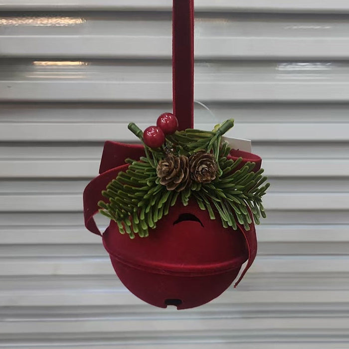 Adornos Navideños Colgantes – 7 Diseños · Campana con piña