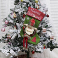 Calcetín Navideño Grande 3D – 3 Diseños · Papá Noel