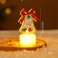 Vela LED Navideña Decorativa – Motivos y Packs · Campana · 1 unidad