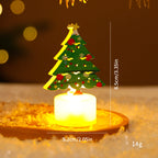 Vela LED Navideña Decorativa – Motivos y Packs · Árbol de Navidad · 1 unidad