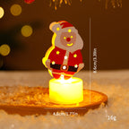 Vela LED Navideña Decorativa – Motivos y Packs · Papá Noel de pie · 1 unidad