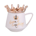 Taza con Corona “Queen of Everything” – 11 oz · Blanco