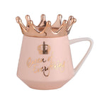 Taza con Corona “Queen of Everything” – 11 oz · Rosa