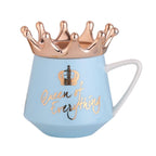 Taza con Corona “Queen of Everything” – 11 oz · Azul